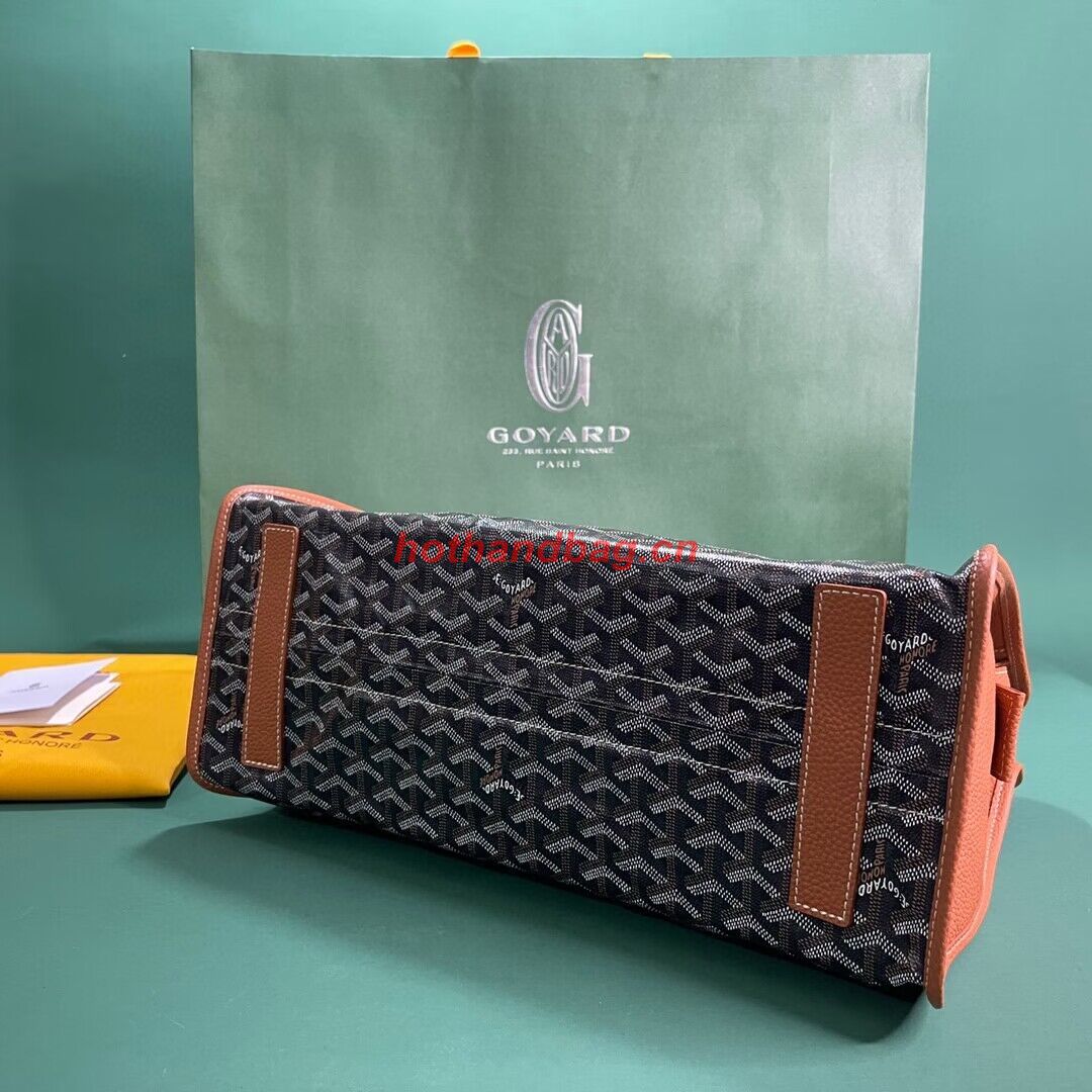 Goyard Hardy 2 Original Calfskin Leather Pet Bag 20299 Brown Goyard Hardy 2 Original Calfskin Leather Pet Bag 20299 Brown