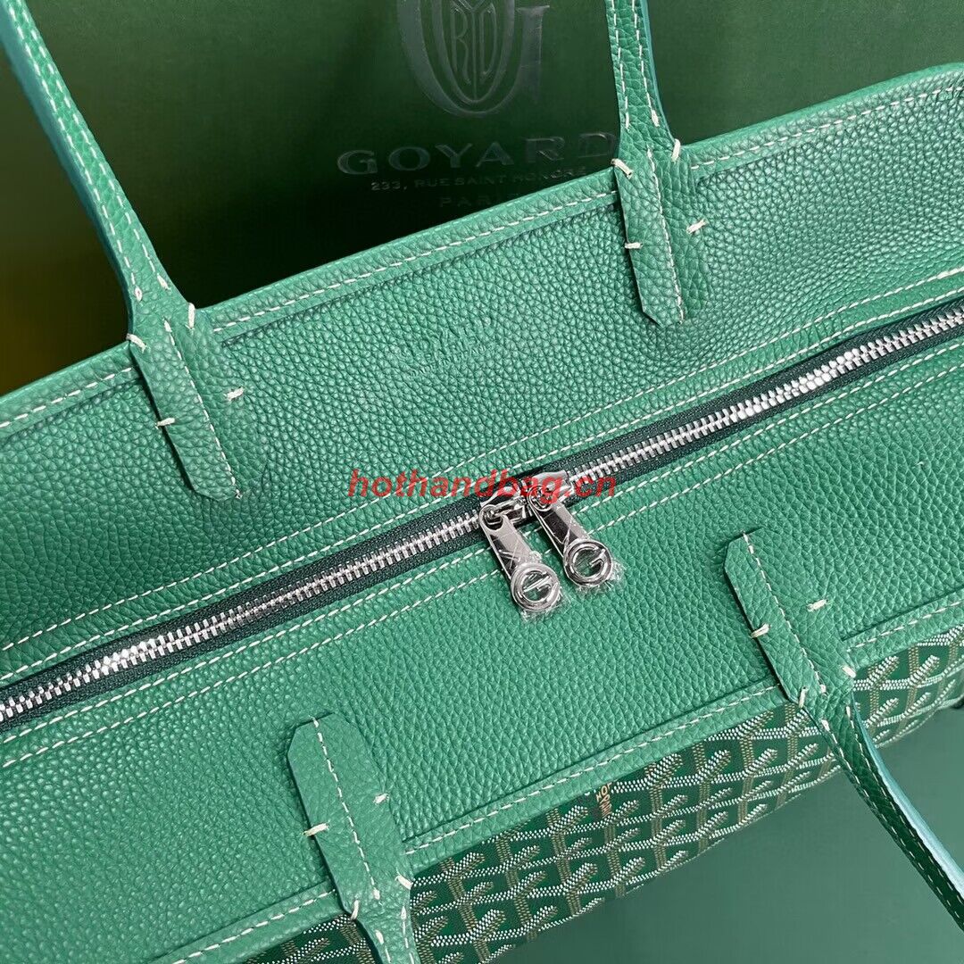 Goyard Hardy 2 Original Calfskin Leather Pet Bag 20299 Green Goyard Hardy 2 Original Calfskin Leather Pet Bag 20299 Green