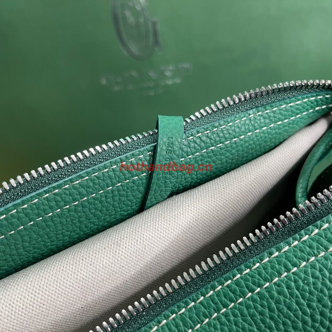 Goyard Hardy 2 Original Calfskin Leather Pet Bag 20299 Green Goyard Hardy 2 Original Calfskin Leather Pet Bag 20299 Green