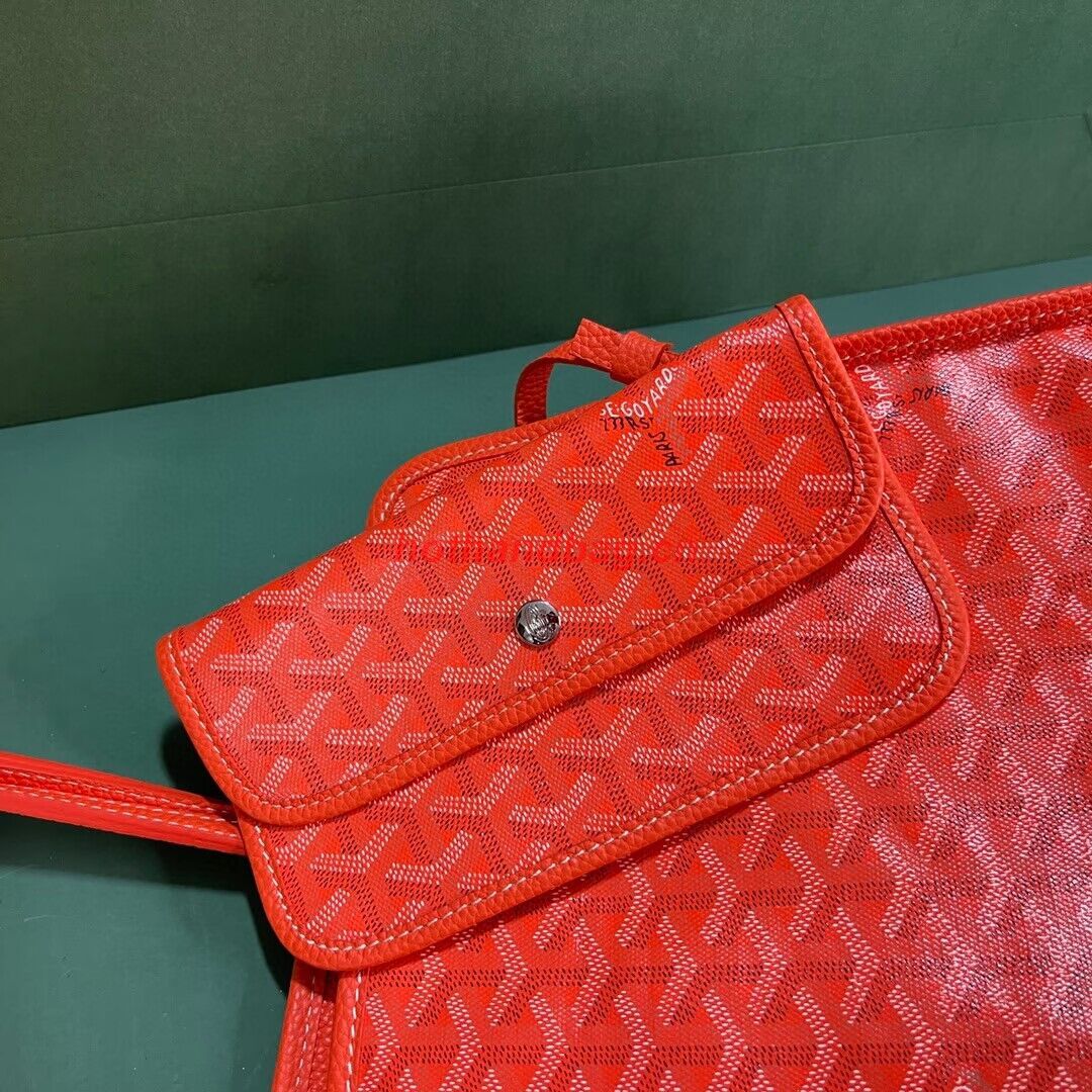 Goyard Hardy 2 Original Calfskin Leather Pet Bag 20299 Orange Goyard Hardy 2 Original Calfskin Leather Pet Bag 20299 Orange