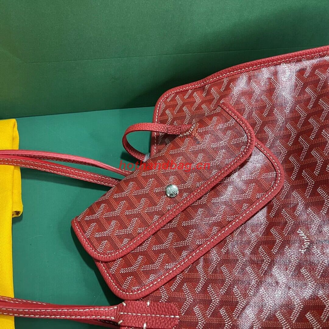 Goyard Hardy 2 Original Calfskin Leather Pet Bag 20299 Red Goyard Hardy 2 Original Calfskin Leather Pet Bag 20299 Red