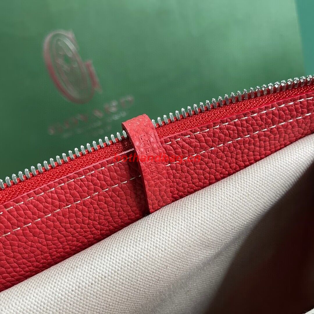 Goyard Hardy 2 Original Calfskin Leather Pet Bag 20299 Red Goyard Hardy 2 Original Calfskin Leather Pet Bag 20299 Red