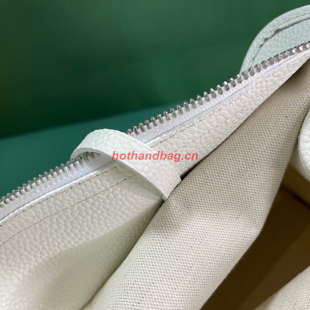 Goyard Hardy 2 Original Calfskin Leather Pet Bag 20299 White Goyard Hardy 2 Original Calfskin Leather Pet Bag 20299 White