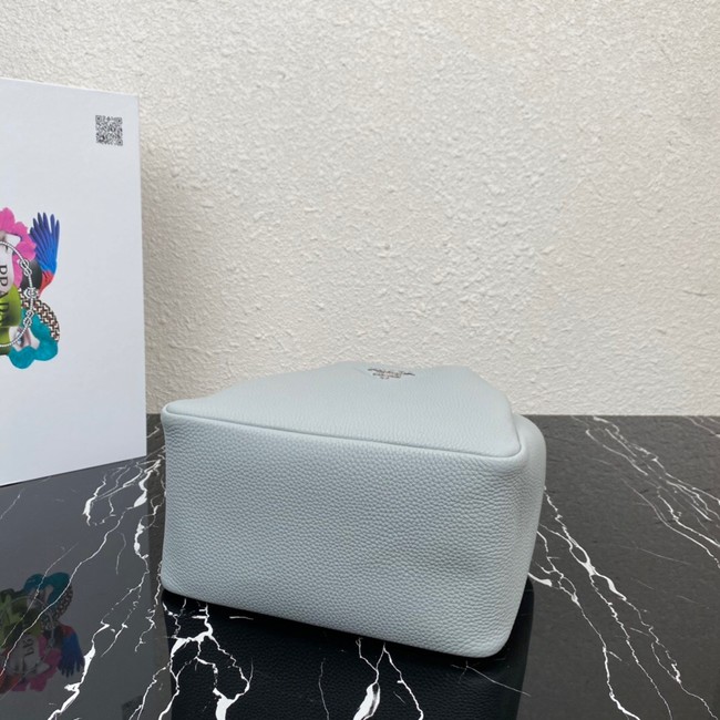 Prada Medium leather tote 1BG335 Cornflower