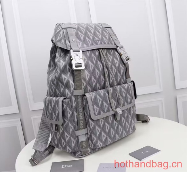 DIOR HIT THE ROAD BACKPACK Dior Gray CD Diamond Canvas 1ESBA163CDP DIOR HIT THE ROAD BACKPACK Dior Gray CD Diamond Canvas 1ESBA163CDP