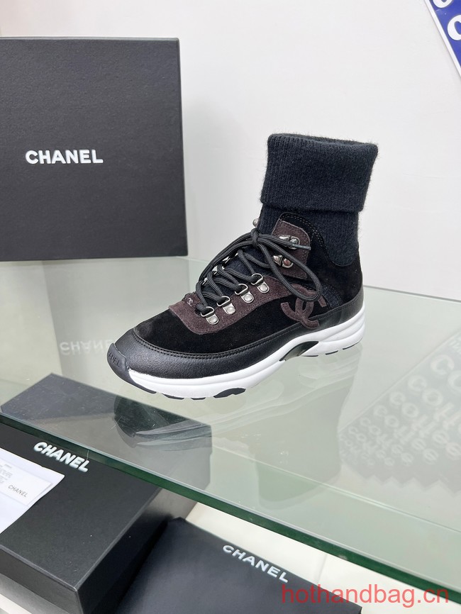 Chanel WOMENS ANKLE BOOT  93642-1