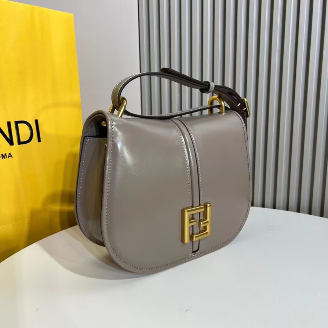 Fendi C mon Medium 8BT366 Dove gray Fendi C mon Medium 8BT366 Dove gray