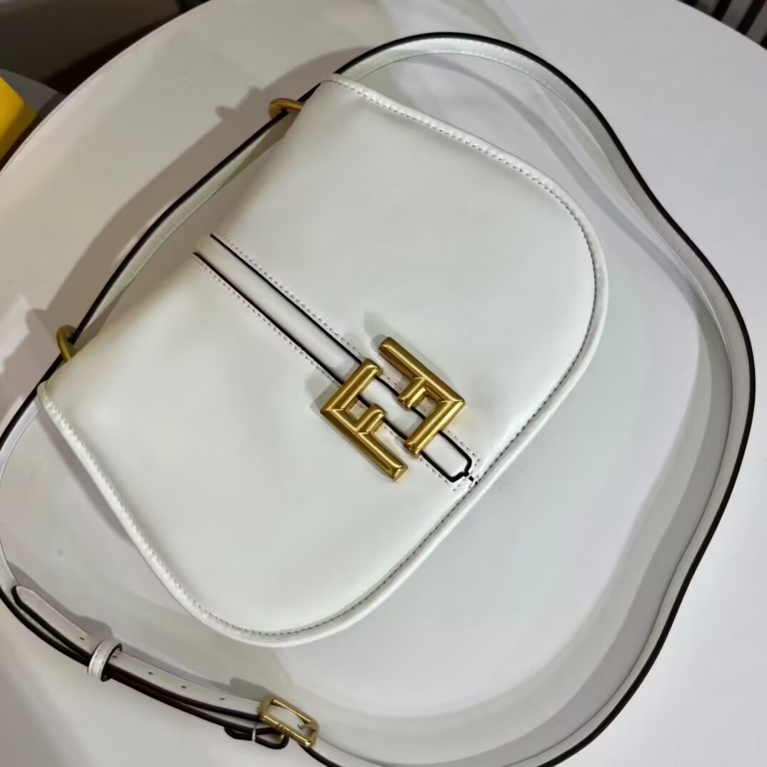 Fendi C mon Medium 8BT366 white Fendi C mon Medium 8BT366 white