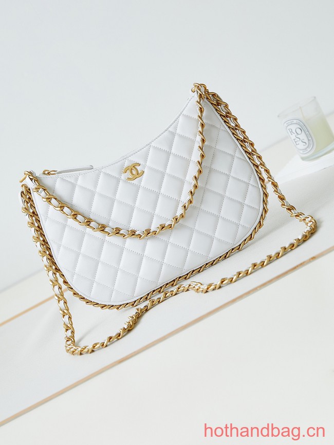 Chanel LARGE HOBO BAG AS4368 white