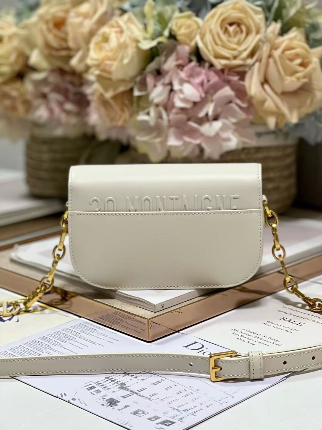 DIOR Box Calfskin M9261U white DIOR Box Calfskin M9261U white