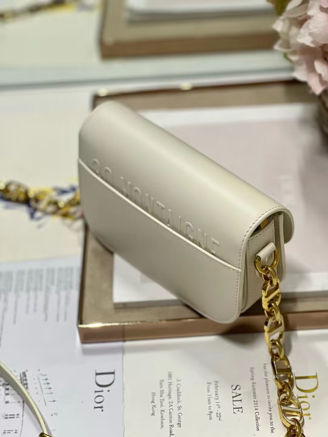 DIOR Box Calfskin M9261U white DIOR Box Calfskin M9261U white