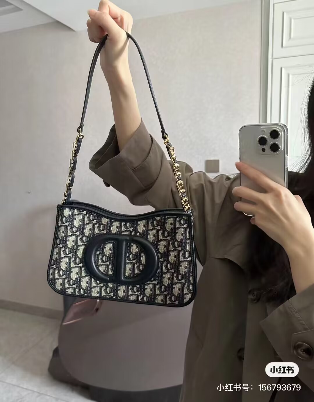 Dior CD SIGNATURE HOBO MINI BAG Blue Dior Oblique Jacquard S2213UTZ Dior CD SIGNATURE HOBO MINI BAG Blue Dior Oblique Jacquard S2213UTZ