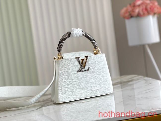 Louis Vuitton Capucines Mini N81209 white