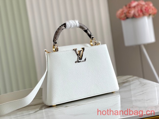 Louis Vuitton Capucines BB N48865 white