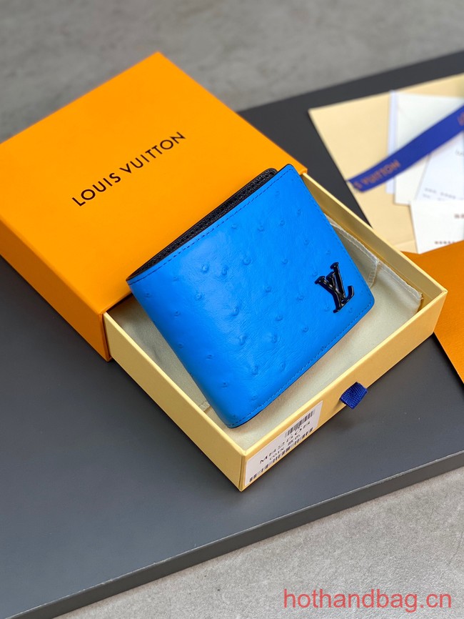 Louis Vuitton Multiple Wallet N82508 blue