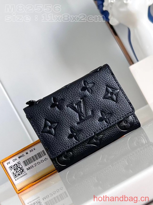 Louis Vuitton Wallet M82556 Black