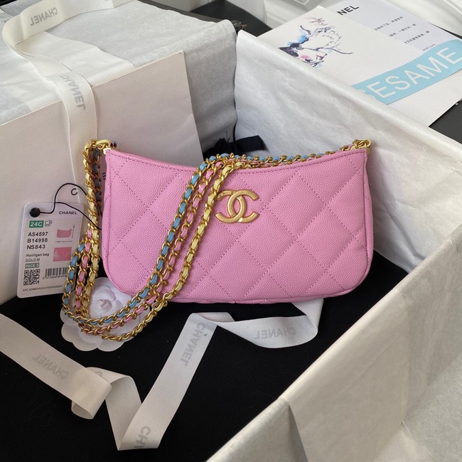 Chanel SMALL HOBO BAG AS4597 PINK