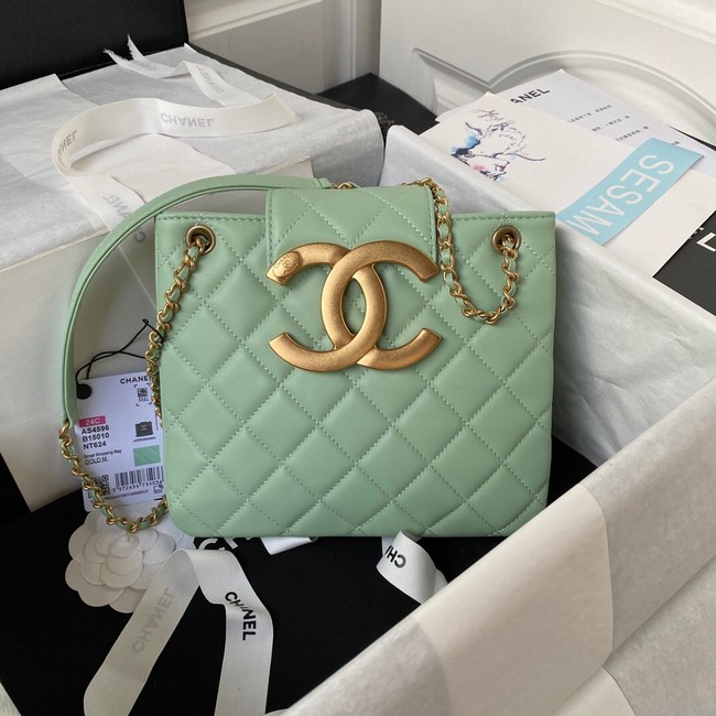 Chanel SMALL MESSENGER BAG AS4596 GREEN