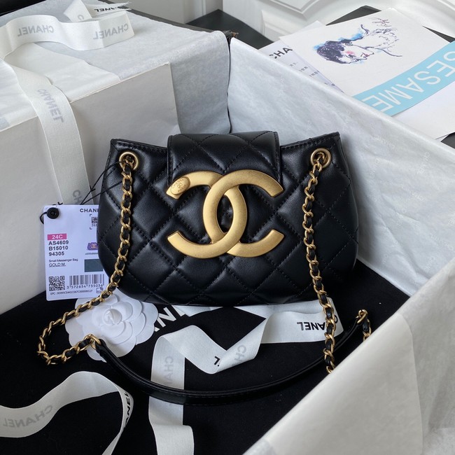 Chanel SMALL MESSENGER BAG AS4609 black