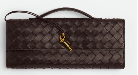 Bottega Veneta Long Clutch Andiamo With Handle 741511 Fondant Bottega Veneta Long Clutch Andiamo With Handle 741511 Fondant