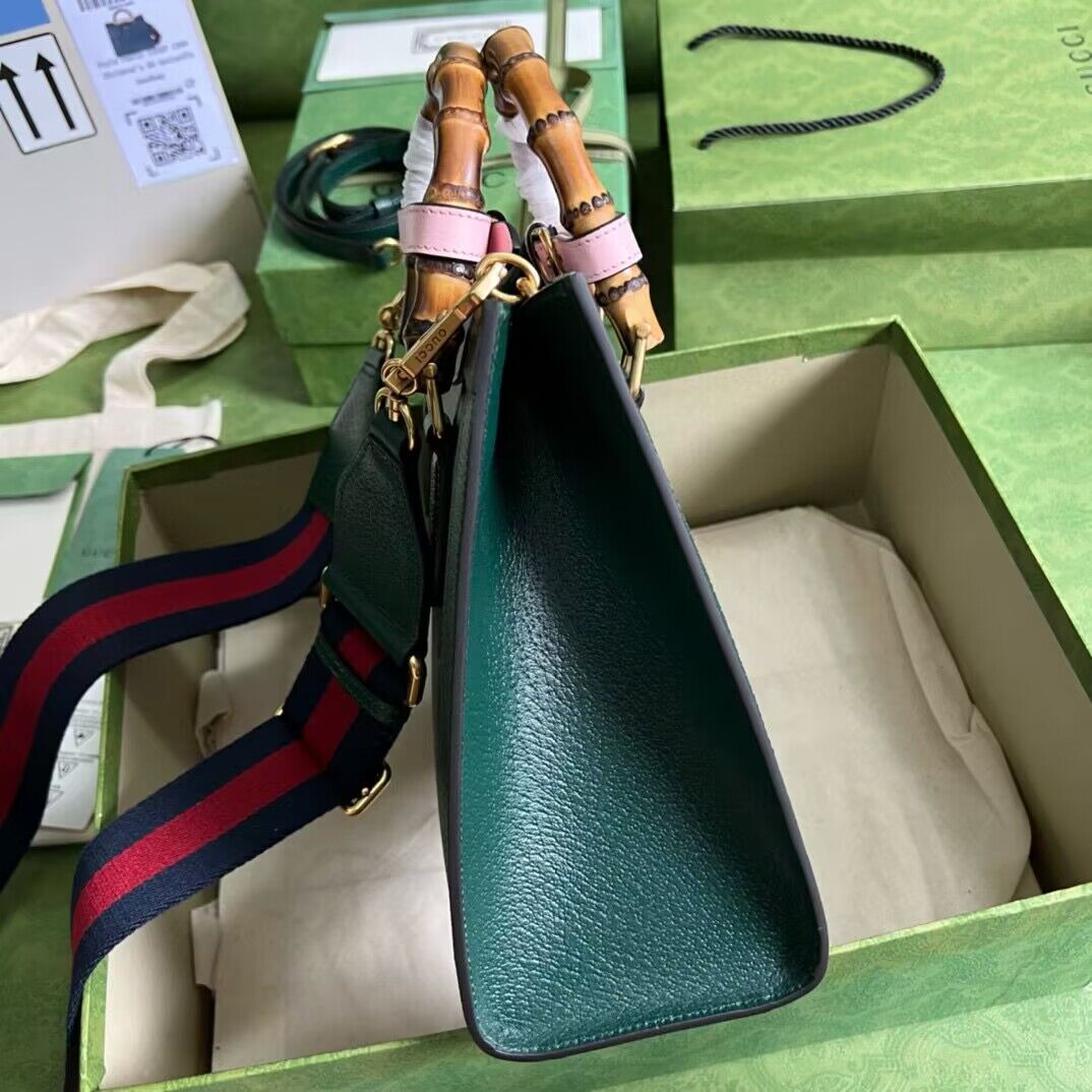 Gucci Diana small tote bag 702721 Green Gucci Diana small tote bag 702721 Green