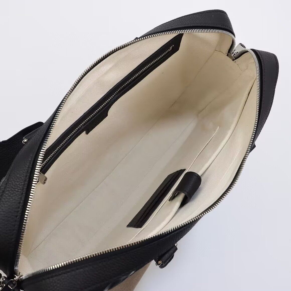 Gucci Jumbo GG Leather Briefcase 658573 Black Gucci Jumbo GG Leather Briefcase 658573 Black