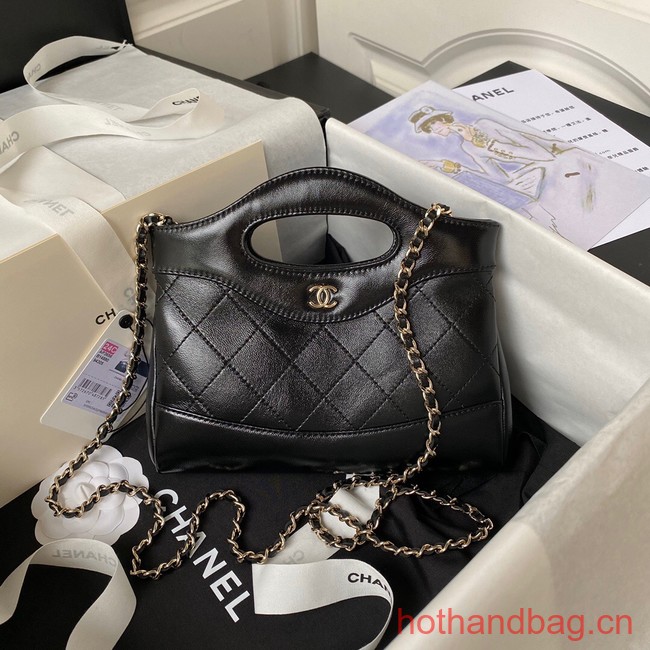 Chanel mini 31 bag AP3656 black