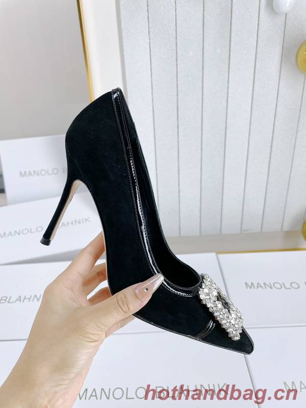 Manolo Blahnik Shoes MBS00056 Heel 10CM