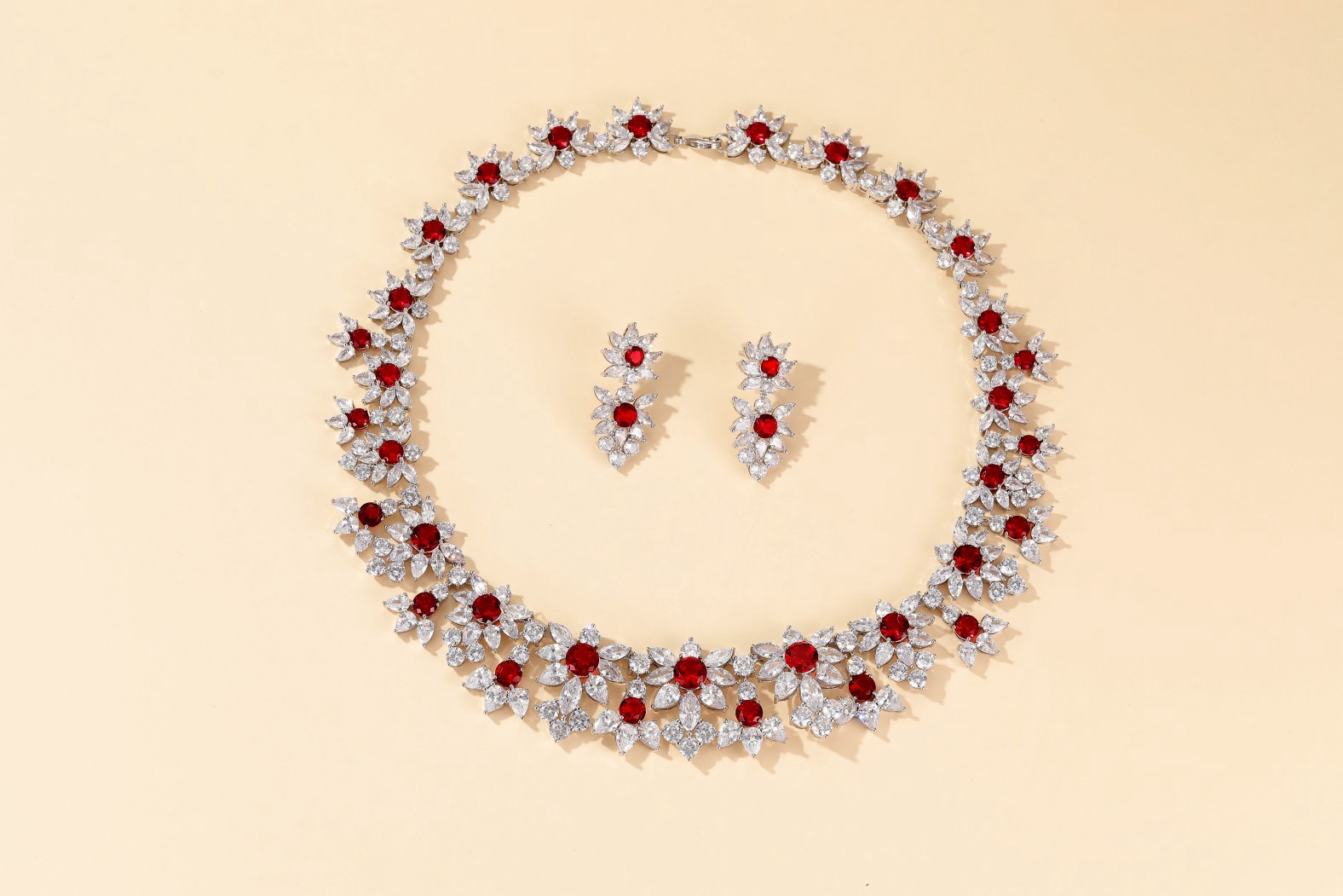 BVLGARI NECKLACE&Earrings CE13345