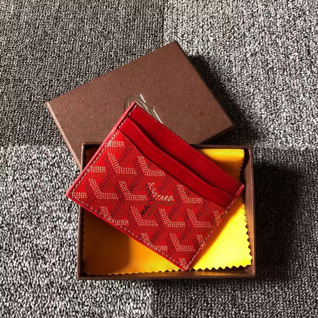 Goyard Card case G9988 Orange Goyard Card case G9988 Orange