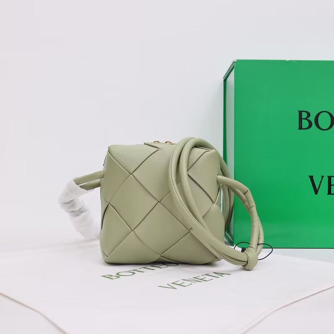 Bottega Veneta Mini Cassette Camera Bag 701915 Light Green