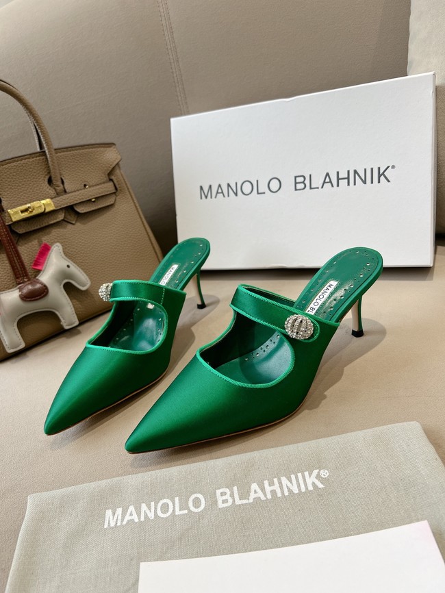 Manolo Blahnik WOMENS SANDAL 36566-6