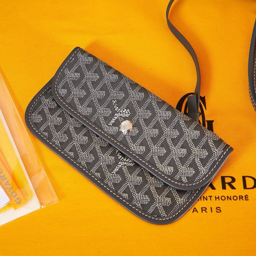 Goyard Y Doodling Calfskin Leather Tote Bag A36987 Grey Goyard Y Doodling Calfskin Leather Tote Bag A36987 Grey