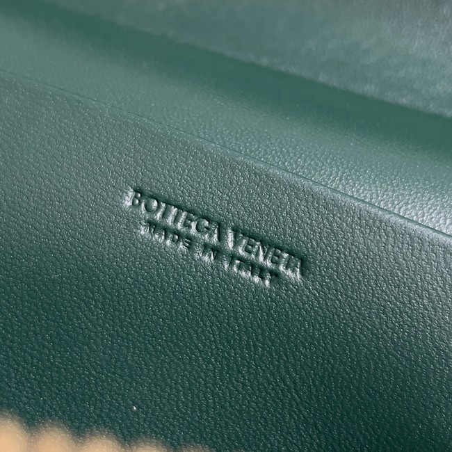 Bottega Veneta Vanity Case On Strap 789109 Emerald green