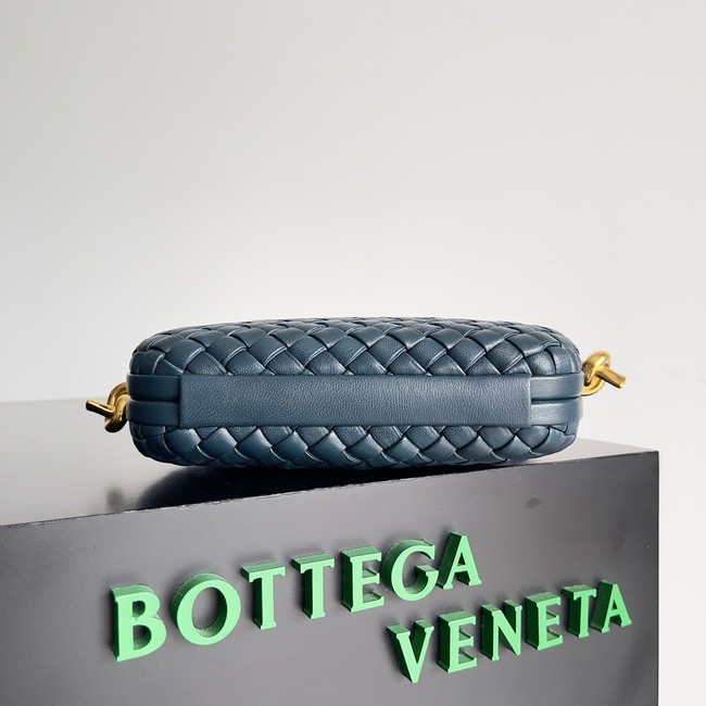Bottega Veneta Knot With Chain A776662 dark blue