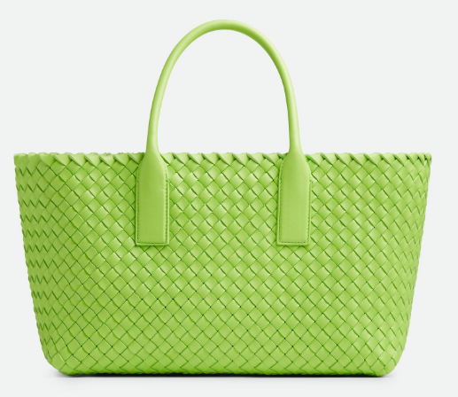 Bottega Veneta Small Cabat 730297 Apple green Bottega Veneta Small Cabat 730297 Apple green