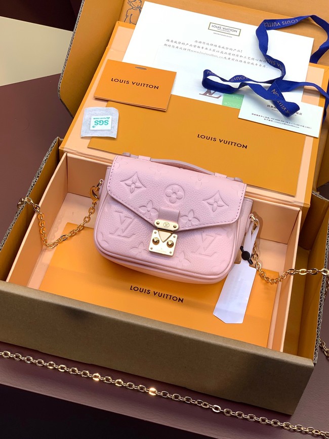 Louis Vuitton mini Pochette Metis East West M81390 Opal Pink