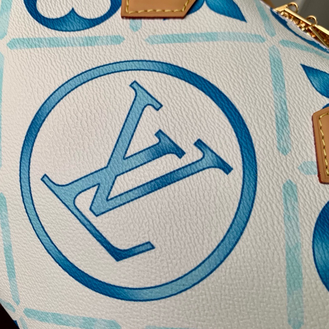 Louis Vuitton NEW Speedy Bandouliere 25 M11264 Lagoon Blue Louis Vuitton NEW Speedy Bandouliere 25 M11264 Lagoon Blue