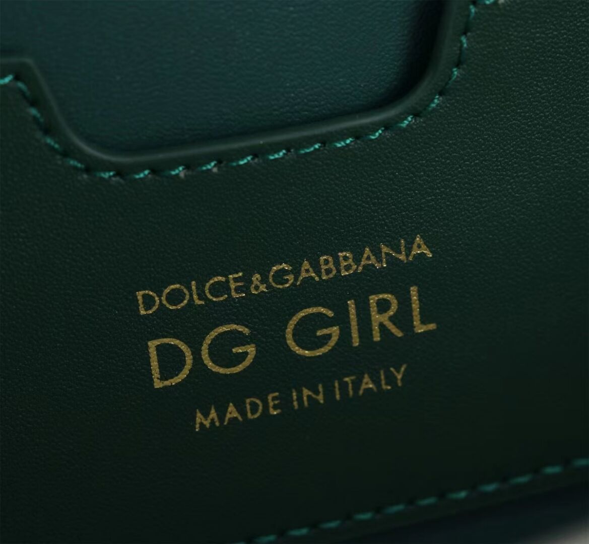 Dolce & Gabbana leather Shoulder Bag G6504 green Dolce & Gabbana leather Shoulder Bag G6504 green