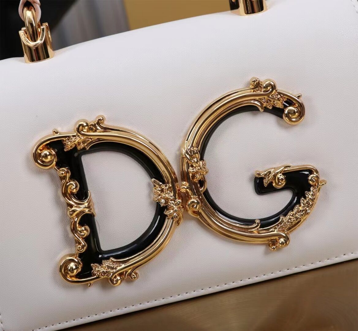 Dolce & Gabbana leather Shoulder Bag G6504 white Dolce & Gabbana leather Shoulder Bag G6504 white