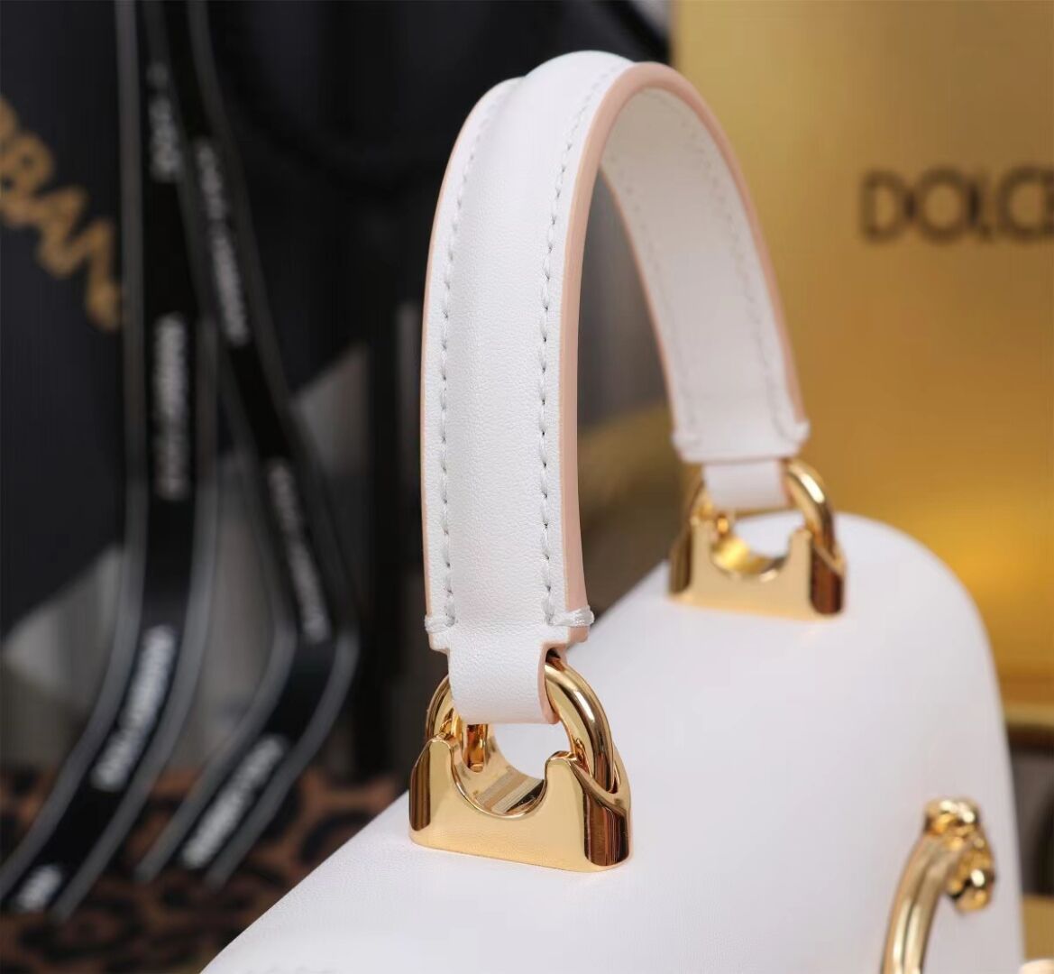 Dolce & Gabbana leather Shoulder Bag G6504 white Dolce & Gabbana leather Shoulder Bag G6504 white