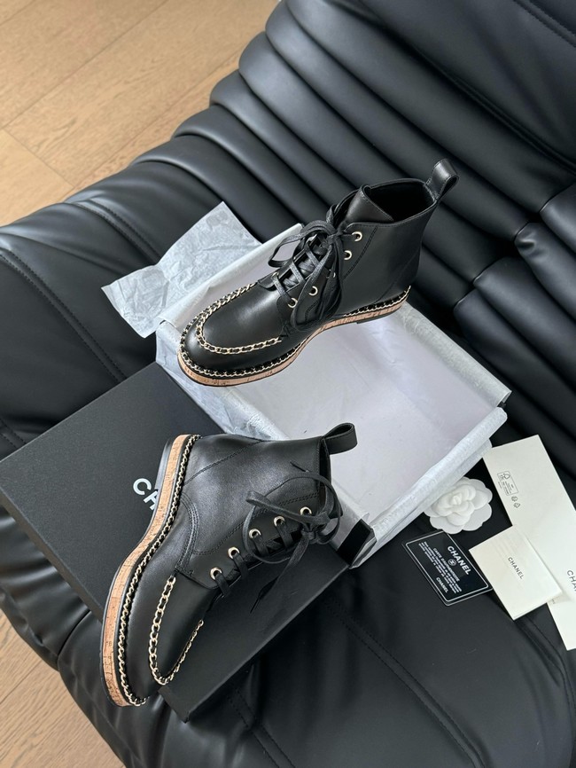 Chanel WOMENS SHORT BOOTS 55717-3