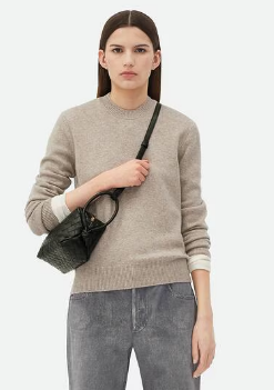 Bottega Veneta Loop Top Handle 796615 black Bottega Veneta Loop Top Handle 796615 black