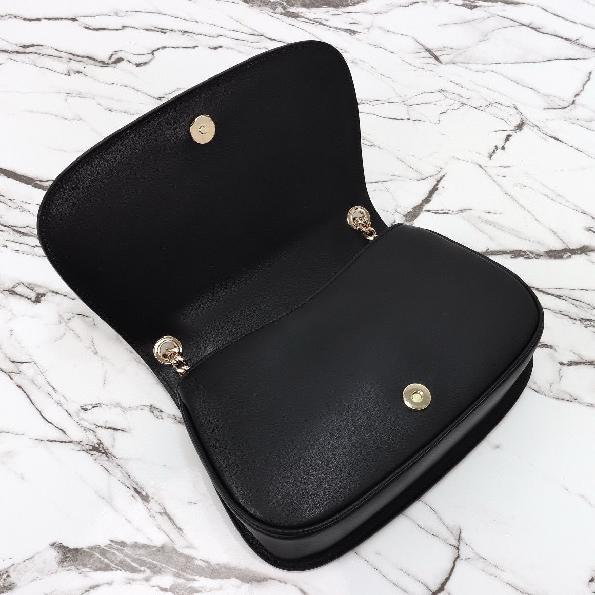 GUCCI BLONDIE SMALL SHOULDER Original Leather Bag 815715 black GUCCI BLONDIE SMALL SHOULDER Original Leather Bag 815715 black