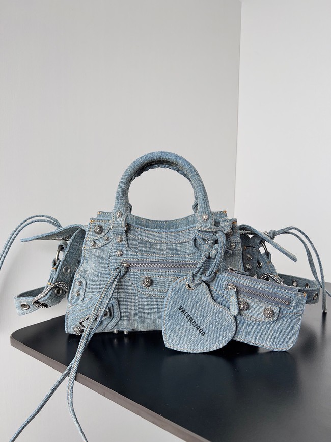 Balenciaga NEO CAGOLE Denim 77534 light blue