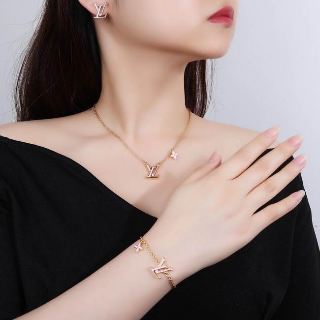 Louis Vuitton Necklace&Earrings&Bracelet CE16371