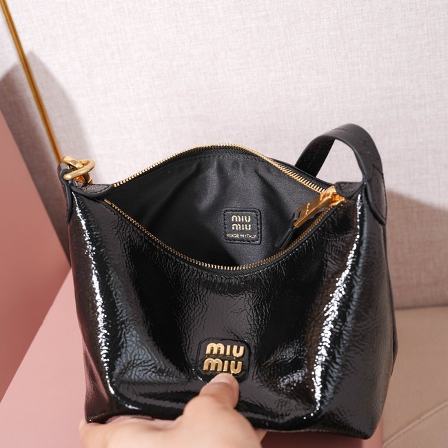 MIU MIU Leather Shoulder Bags 5NE841 black