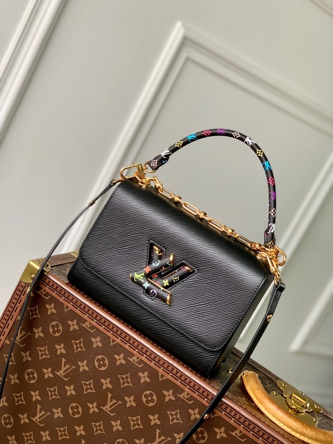 Louis Vuitton Twist MM M13243 black