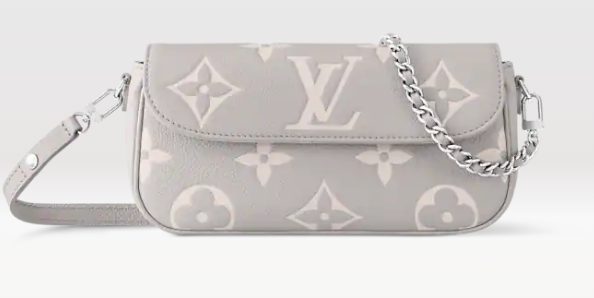Louis Vuitton Wallet On Chain Ivy M14225 Brume & Quartz Louis Vuitton Wallet On Chain Ivy M14225 Brume & Quartz