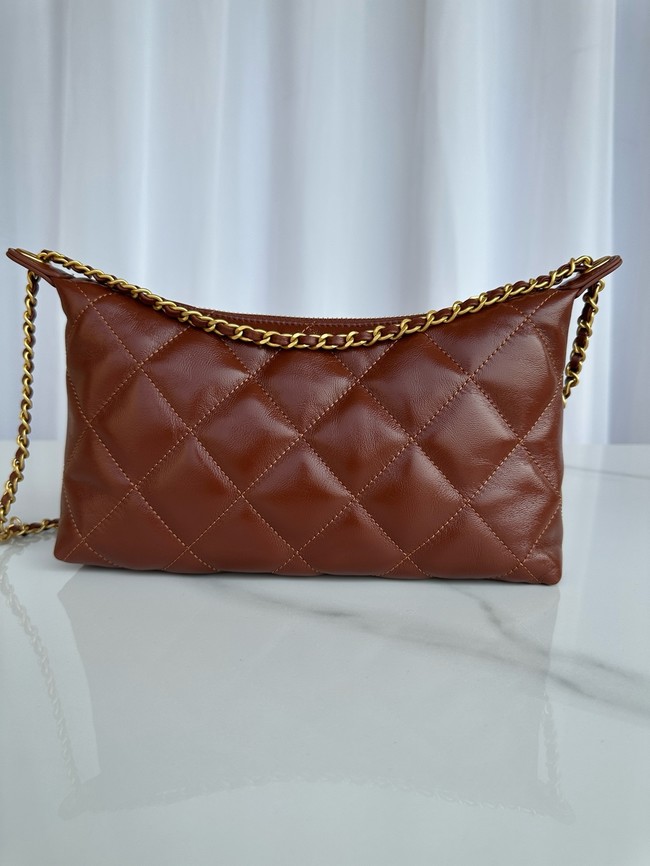 Chanel small HOBO BAG AS5528 red